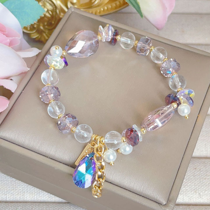 Sparkling%20Natural%20Stone%20Beaded%20Bracelets%20for%20Women%20Crystal%20Stone%20Shiny%20Charm%20Bracelet%20Colorful%20Crystal%20Rhinestone%20Bracelet%20-%20Image%205
