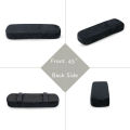 New Slow Rebound Memory Foam Armrest Cushion Pad Chair Mat Elbow Rest Cover.