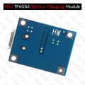 Mini TP4056 Battery Charging Module Micro USB Port and Type-C Port TP4056 18650 AA AAA Lithium Battery Charger Board.