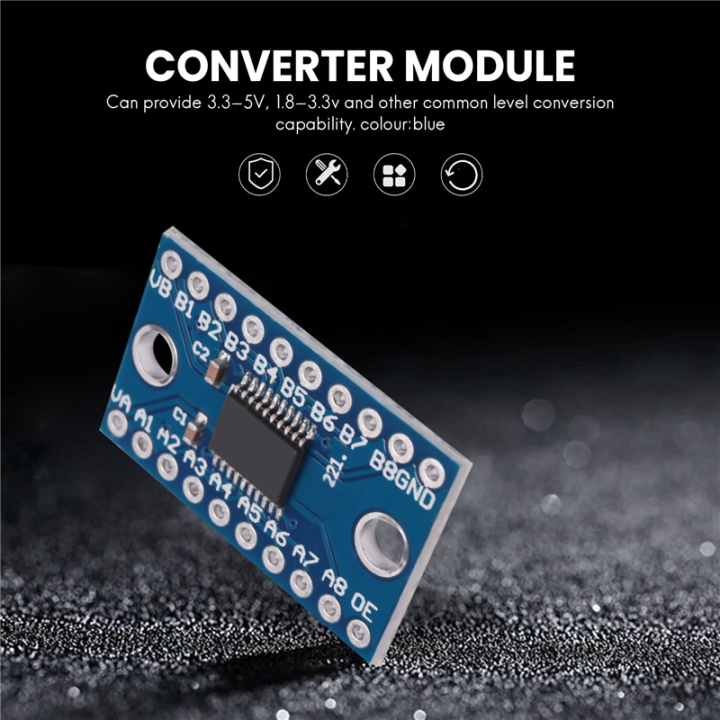 ARELENE%205Pcs%20TXS0108E%208%20Channel%20Logic%20Level%20Converter%20Bi-Directional%20High%20Speed%20Full%20Duplex%20Shifter%203.3V%205V%20-%20Image%206