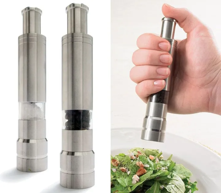 Stainless%20steel%20pepper%20mill%20black%20powder%20manual%20grinder%20-%20Image%204
