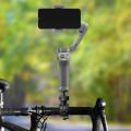 【VisioN Shop】Bicycle Clamp Mount Holder Bike Clip for DJI OSMO Mobile 3 Insta360 One X Sports Camera Accessories. 
