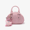 Wholesale Pink Bowling Niche Handbag Feeling Mini Bag Bag 2023 New Korean Version One Shoulder Crossbody Small Bag Woman. 