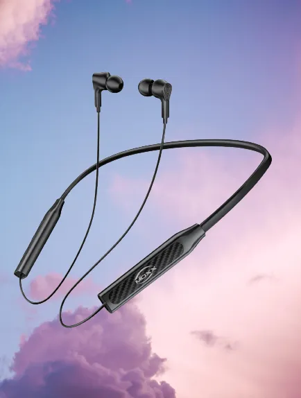 MOXX wireless neckband (BN-100) ,Bass boost,clear stable calls,magnetic  control,in-ear-headphones