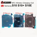 1Pcs For Samsung Galaxy S10 Plus S10+ S10E G970 G973 G975 Wireless Charging Induction Coil NFC Module Flex Cable Replacement. 