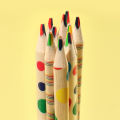 10Pcs/lot DIY Cute professional Colored Pencil colour pencils Wood Rainbow colored Pencil for Drawing set Painting coloring Kid.