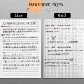 B5 Sketchbook Inspirational Blank A5 Diary Grid line A4 Drawing for School Art class Hobby Professional artists Gift option Student. 