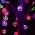 Home Decorative Lights - Metal Snow Ball. 