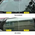 H4Cacle Water Repellent Spray Anti Rain Coating for Car Glass Hydrophobic Anti-rain Liquid Prevention of SewageRadiation Hazards. 