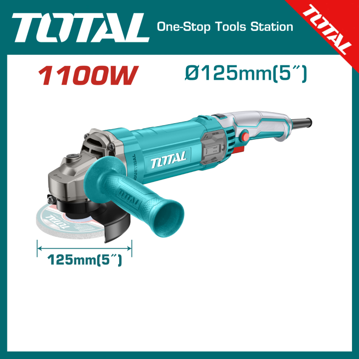 TOTAL Angle Grinder 1100w (125mm) TG11012556