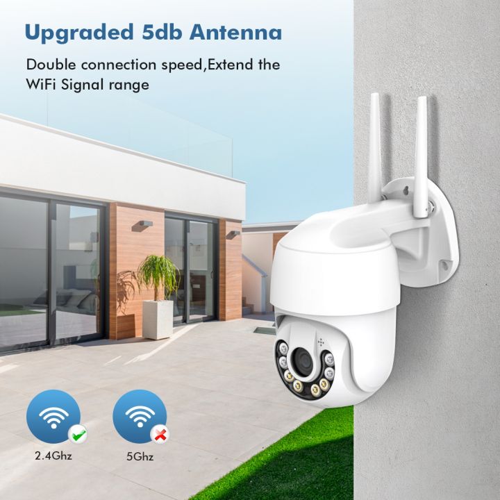 (Ready%20Now)QX59%201920%20x%201080P%20HD%202MP%20Wireless%20WiFi%20Surveillance%20Camera%20Support%20Night%20Vision%20&%20Motion%20Detection%20&%20Two-way%20Audio%20&%20TF%20Card,%20Specification:EU%20Plug%20-%20Image%204