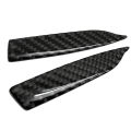 2Pcs Universal Carbon Fiber Car Rearview Mirror Trim Side Mirror Protector Guard. 