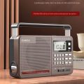Portable FM Radio High Volume Smart Card Speaker Wireless Radio Small Sound FM Radio Music Digital Player with LED Flashlight. 