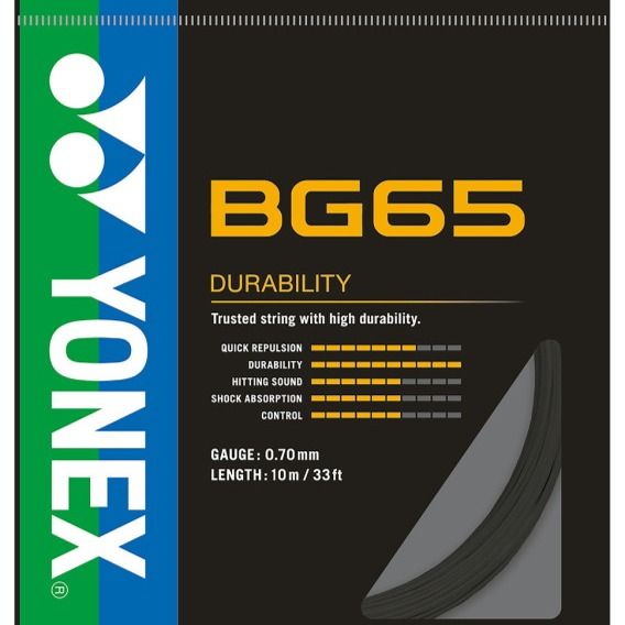 Yonex%20BG%2065%20Titanium%20Soft%20/%20Hard%20Feeling%20Hi%20Tension%20Badminton%20Racket%20String%20-%20Image%205