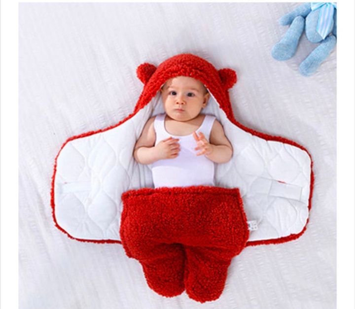 0-4 months 1 Piece Super-Floppy Floss Sleeping Bag for Newborn's kids