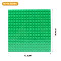 16 X 16 DOT BASE PLATE BUILDING BLOCKS Compatible Small Size Baseplate DIY Building Blocks Toy.