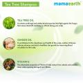 Mamaearth Tea Tree Anti Dandruff Shampoo, With Tea Tree & Ginger Oil, 250ml - Shampoo. 