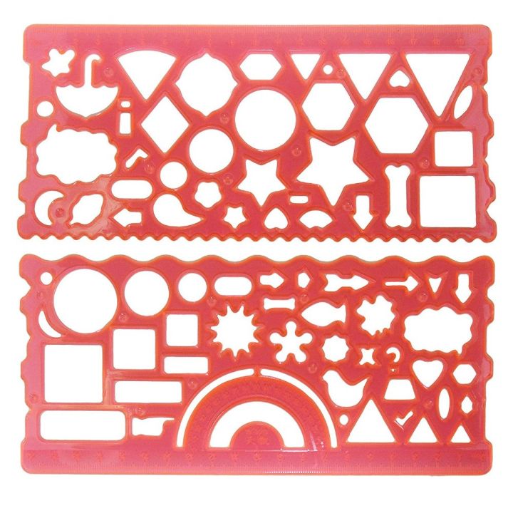 Plastic%20Templates%20Drawing%20Geometric%20Shape%20Rulers%20Triangle%20Circle%20Drawing%20for%20Student%20Kid%20Ruler%20Set%20(2%20pcs,%20Random%20Color)%20-%20Image%203