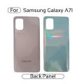 Samsung Galaxy A71 Back Housing Frame / Back Panel / Backshell / Without Camera Glass Replacement Spare Parts. 