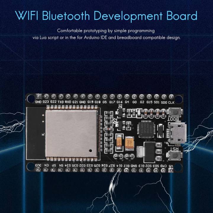 ESP32 NodeMCU Module WLAN WiFi Dev Kit C Development Board with CP2102 ...