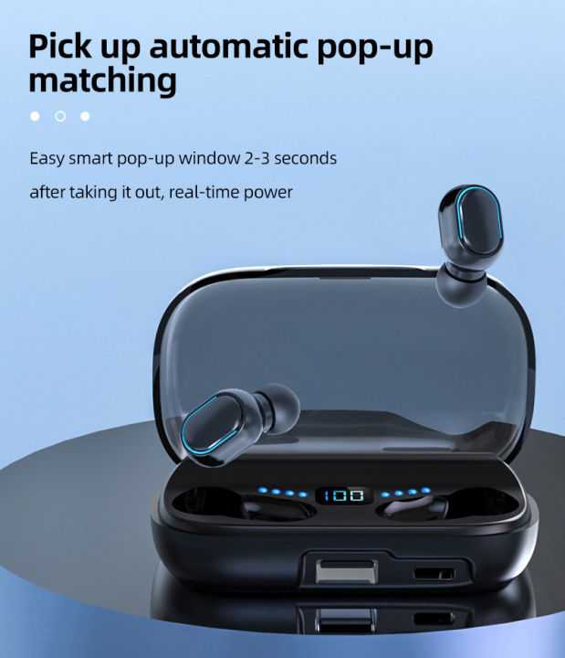 JS2%20TWS%20Bluetooth%205.0%20Wireless%20Earphone%20Waterproof%20Digital%20Display%20Stereo%20In-ear%20Earbuds%20Headset%20Bluetooth%20Earphones%20with%20Mic%20-%20Image%204