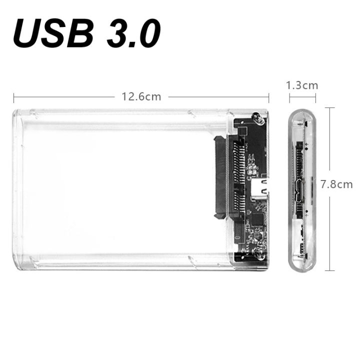 USB%20TYPE-C%203.1/3.0/2.0%20HDD%20Enclosure%202.5inch%20Serial%20Port%20SATA%20SSD%20Hard%20Drive%20Case%20Support%206TB%20transparent%20Mobile%20External%20HDD%20-%20Image%206