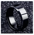 Men Black color Ring.