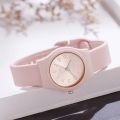 Silicone Strap Quartz Watch for Women Casual Fashion Ladies Wristwatch. 