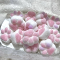Mochi Taba Squishy NEW Fidget Toy Mini Kawaii Plush Cat Paw Silicone Small Cat Paw Cute Pink Cat Foot. 