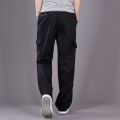 summer autumn Men casual cket cargo zipper pants 6XL 7XL 8XL 10XL 12XL large size pants streetwear out door Straight trousers.