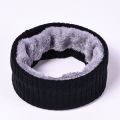 Women Men Warm Scarf Winter Autumn Bandana Neck Scarf Fleece Headband Shawl Bib Knitting Fleece Thick Velveted Rings Muffler.