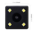 (New)656×492 Effective Pixel HD Waterproof 4 LED Night Vision Wide Angle Car Rear View Backup Reverse Camera for 2014-2017 Version Mazda6 Atenza. 