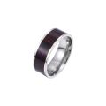 1~6PCS Fashion Men's Wear NFC Smart Ring Stainless Steel Pay Finger Digital Ring for Android Phones with Functional Couple. 