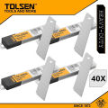 TOLSEN 40 pcs Heavy Duty 18x100mm Snap-Off Sharp Craft Cutter Replacement Refill 30011 - Kings Trading.