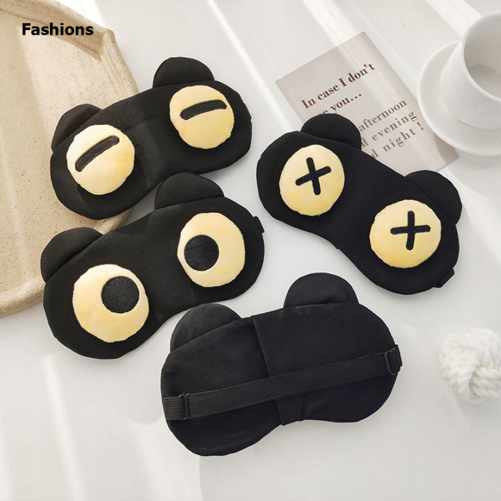 Fashions Cartoon Sleep Eye Mask Cute Funny Anime Eye Cover Sleeping ...