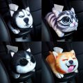 Car Tissue Box Car Accessories Cute Cartoon Plush Tissue Holder Box Cover Home Decor Paper Towel Holder Car Styling. 