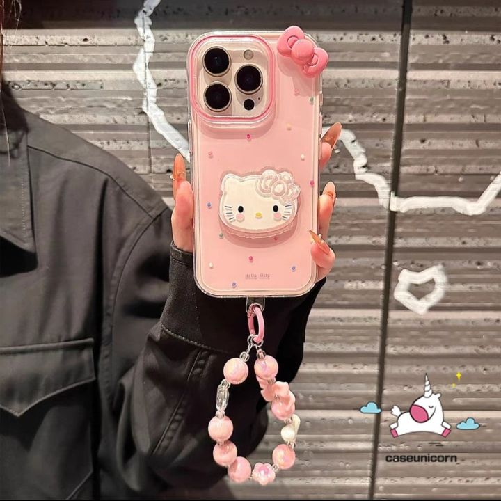 Cartoon%20Colorful%20Polka%20Dot%20Cute%20Hello%20Kitty%20Bow%203D%20DIY%20Doll%20Bracelet%20Case%20Compatible%20for%20IPhone%2015%2014%2016%2011%2012%2013%20Pro%20Max%20XR%207Plus%20XS%20Max%2016%207%2015%208%20Plus%20X%20SE%202020%20New%20Imd%20Soft%20Case%20-%20Image%207
