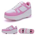 Roller Skate Shoes Kids Sneakers With Wheels Children Rollerskates Fashion Outdoor Sports Shoes Girls Boys Birthday Gift. 