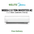 Midea 2 Ton Inverter Split Type Air Conditioner | MSI24 | Free Delivery.