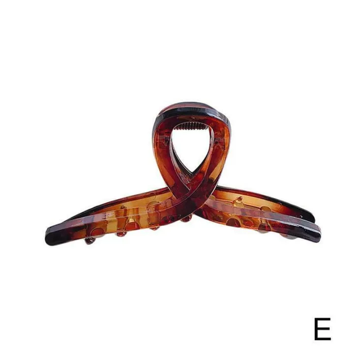 Women%20Hair%20Clip%20Acrylic%20Hairpins%20/Cross%20Transparent%20Hair%20Crab%20Claws%20/Morandi%20Color%20Intersect%20Large%20Hair%20Claws%20/Geometric%20Hollow%20Minimalist%20Claws%20Hair%20Clip%20/%20Bath%20Hair%20Accessories%20-%20Image%202