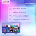 Inova 24 Inch Double Glass Eye Protector Hd Led Tv 4k Supported Basic Tv. 