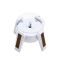 Solar Showcase Weight Limit Max 500g Solar Display Stand 360° Rotation Stage Turntable Rotating Powered Solar & Battery For Jewelry.