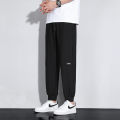 ew Ice Silk lus Large Size en's ylon Fabr igh Elast s Casual rousers Summer Loose All- ants. 