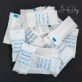 Silica Gel Desiccant 1 Gram Packet 100 Pieces. Desiccant (Do Not Eat).. 
