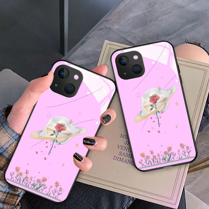 For%20Honor%209%20Lite%208A%202020%20Back%20Cover%20Case%20glass%20Fashion%20Roses%20and%20Planet%20Shockproof%20Camera%20Lens%20Protector%20Phone%20Cases%20-%20Image%204