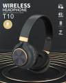 T10 New Style Wireless Bluetooth Headphones With Memory Card Slot With Noise Reduction. 