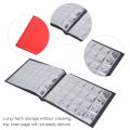 Coin Album Professional Collection Book Fixed 10-Page Plug-in Type for 240pcs Coins.