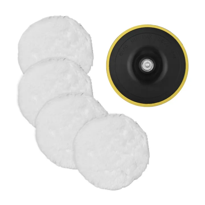 Yuclam%20Wool%20Polishing%20Buffing%20Pad%206%20Pcs%206%20Inch%20Polishing%20Buffing%20Wheel%20for%20Drill%20Buffer%20Attachment%20with%20M14%20Drill%20Adapter%20-%20Image%206