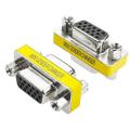 VGA /SVGA 15pin Gender Changer Adapter Female to Female Cable Extender Connector.