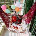 Daraz Best Quality Hand Made Dulna Adult Rope bed Hanging Dulna Use For All People Large Swing Rope bed Rattan Dulna - dolna - Sustainable Option.